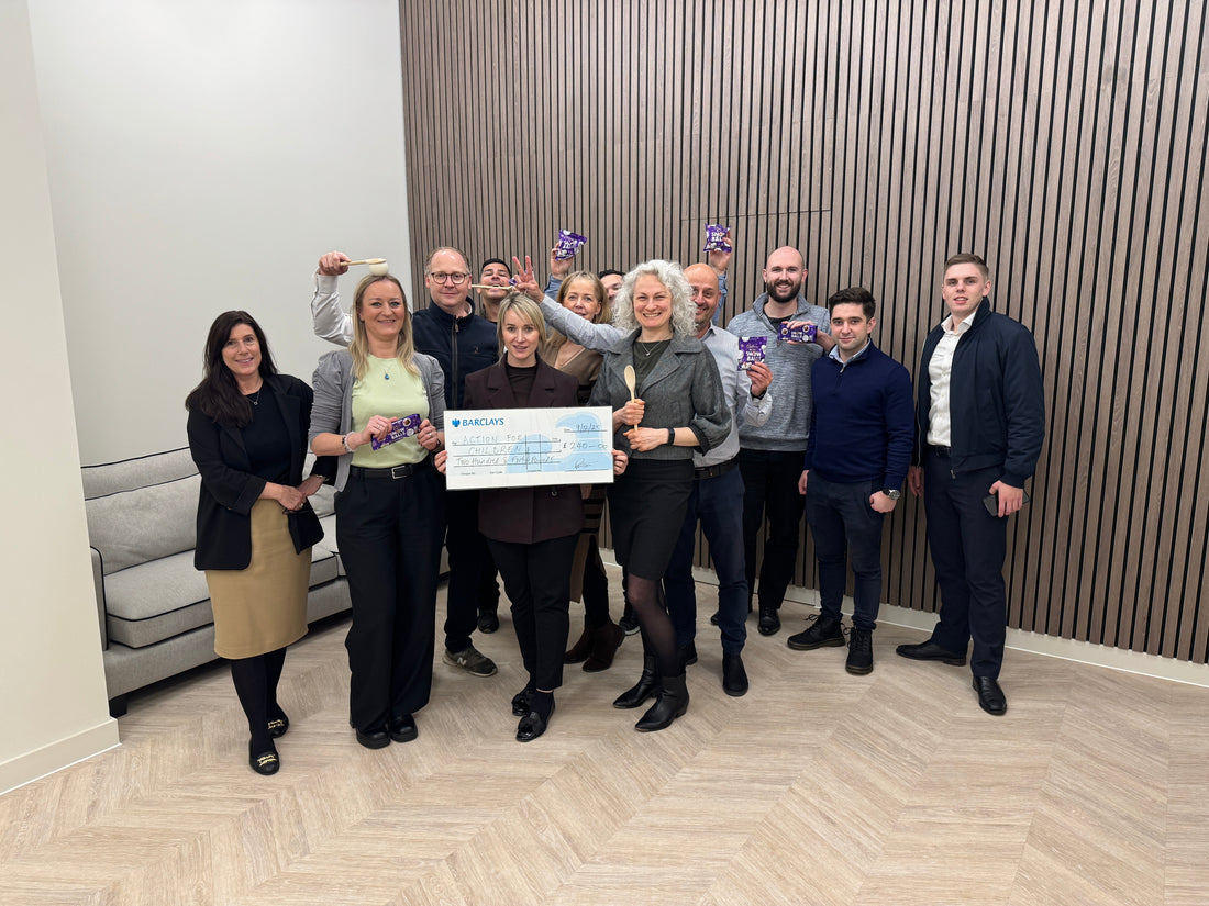 Klasse Participates in Snowball Race for Action for Children