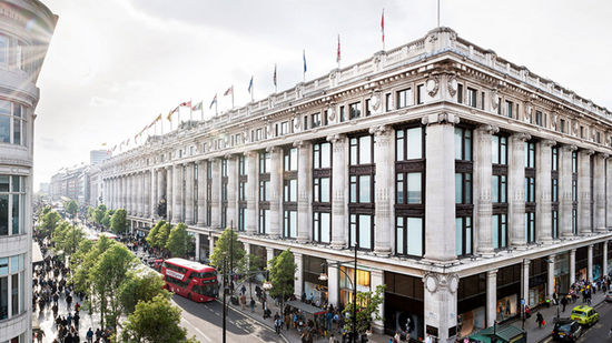 Selfridges Department Store, London