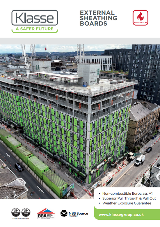 Klasse Sheathing Boards Brochure